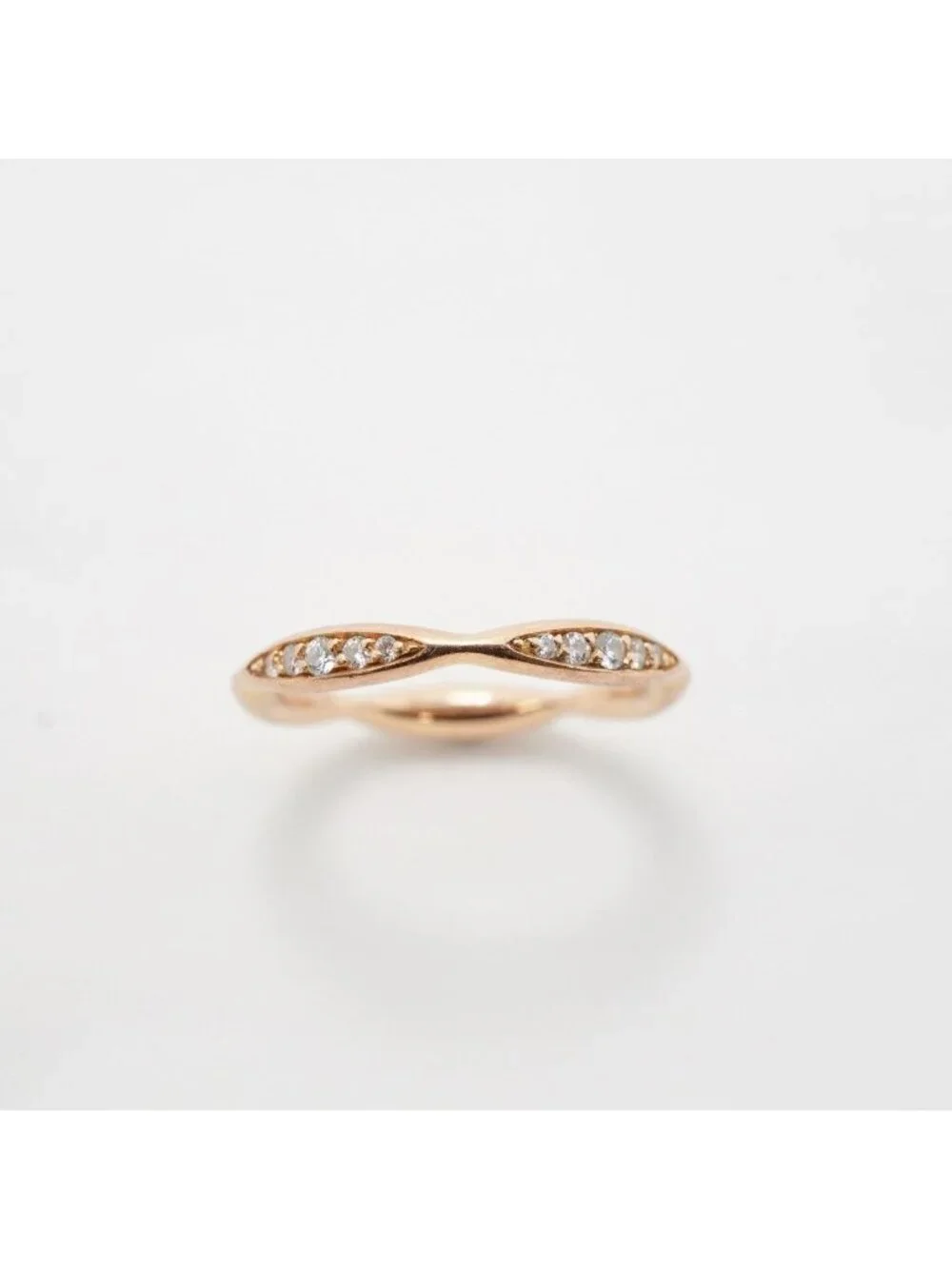 Chanel Ring Camellia 18k Pink Gold Diamond